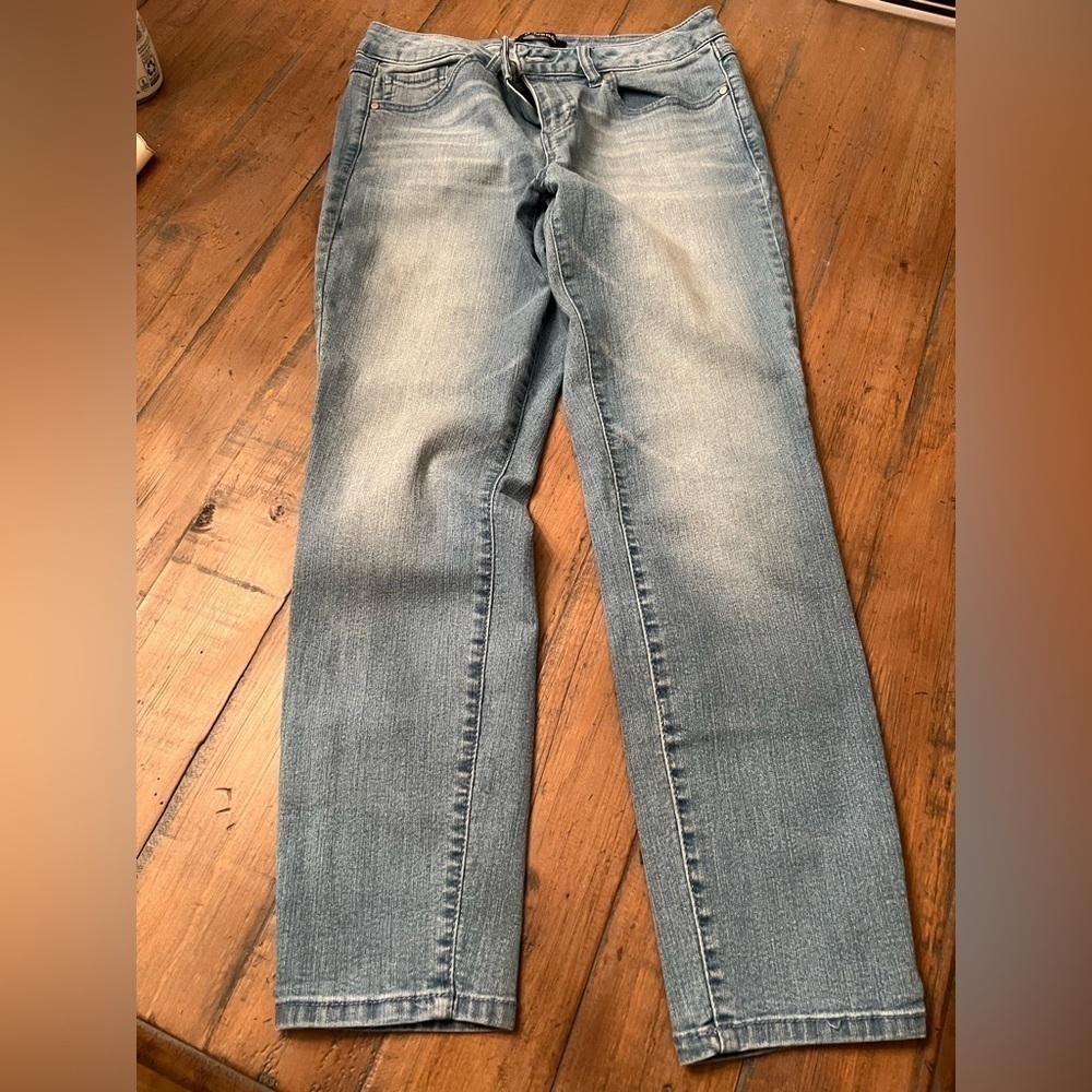 d.jeans brand straight leg jeans size 10